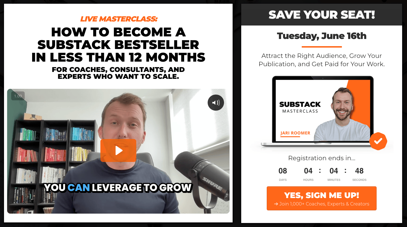 Substack Growth Masterclass